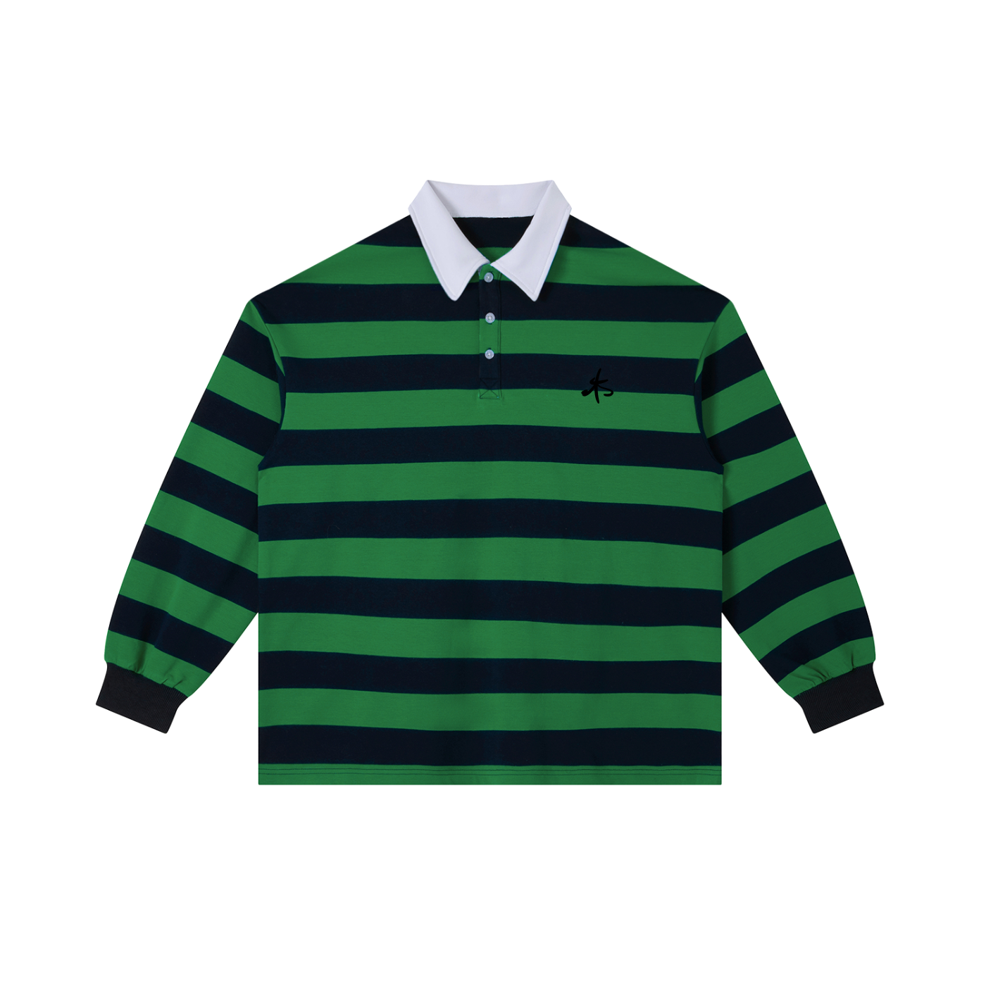 Zetaphore,Productions,Z4,Polo,Long,Sleeve,White,Collar,Stripes,Nigga,Yellow,Red,Black,Green
